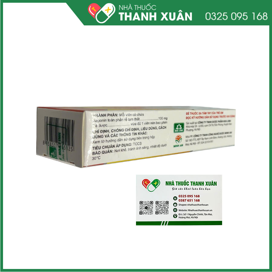Miacolin tăng cường tuần hoàn máu